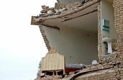 Zerstörtes Haus in Bam. (Foto: dpa)