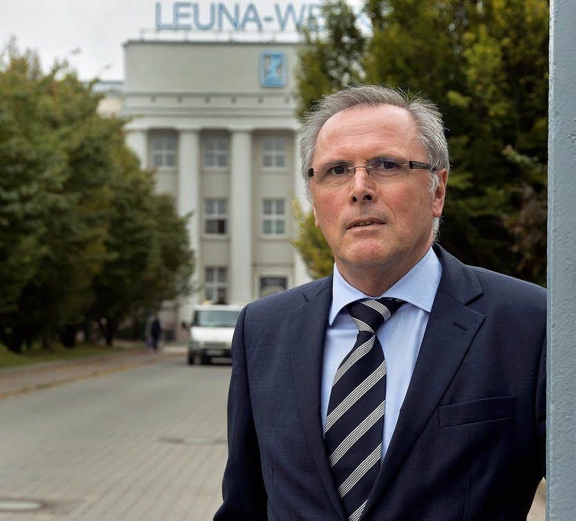 Werner Popp arbeitet seit 1978 am Chemiestandort Leuna.