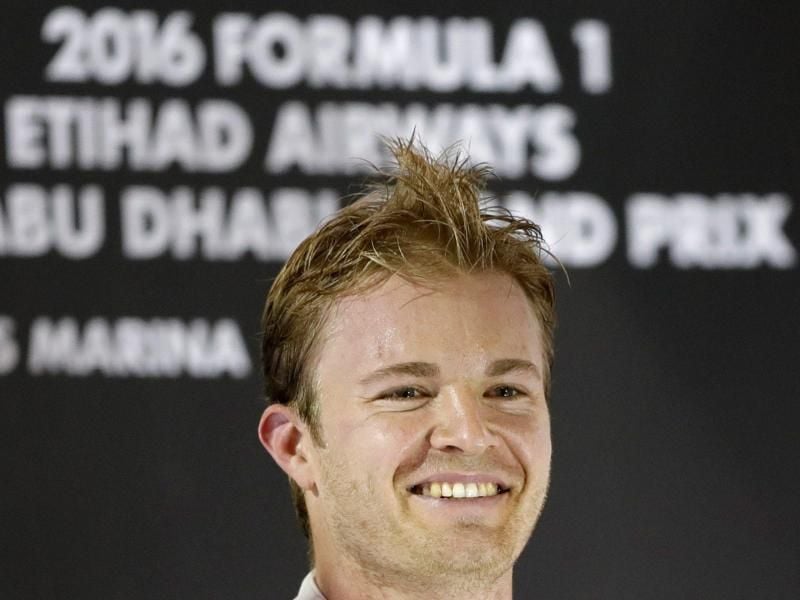 Nico Rosberg wird von der Presse gefeiert. Foto: Valdrin Xhemaj