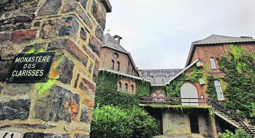 Das Klarissen-Kloster, in dem die Exfrau von Marc Dutroux lebt.