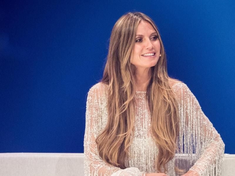 Heidi Klum beim Finale der 13. Staffel der Castingshow „Germany's Next Topmodel”. Foto: Marcel Kusch