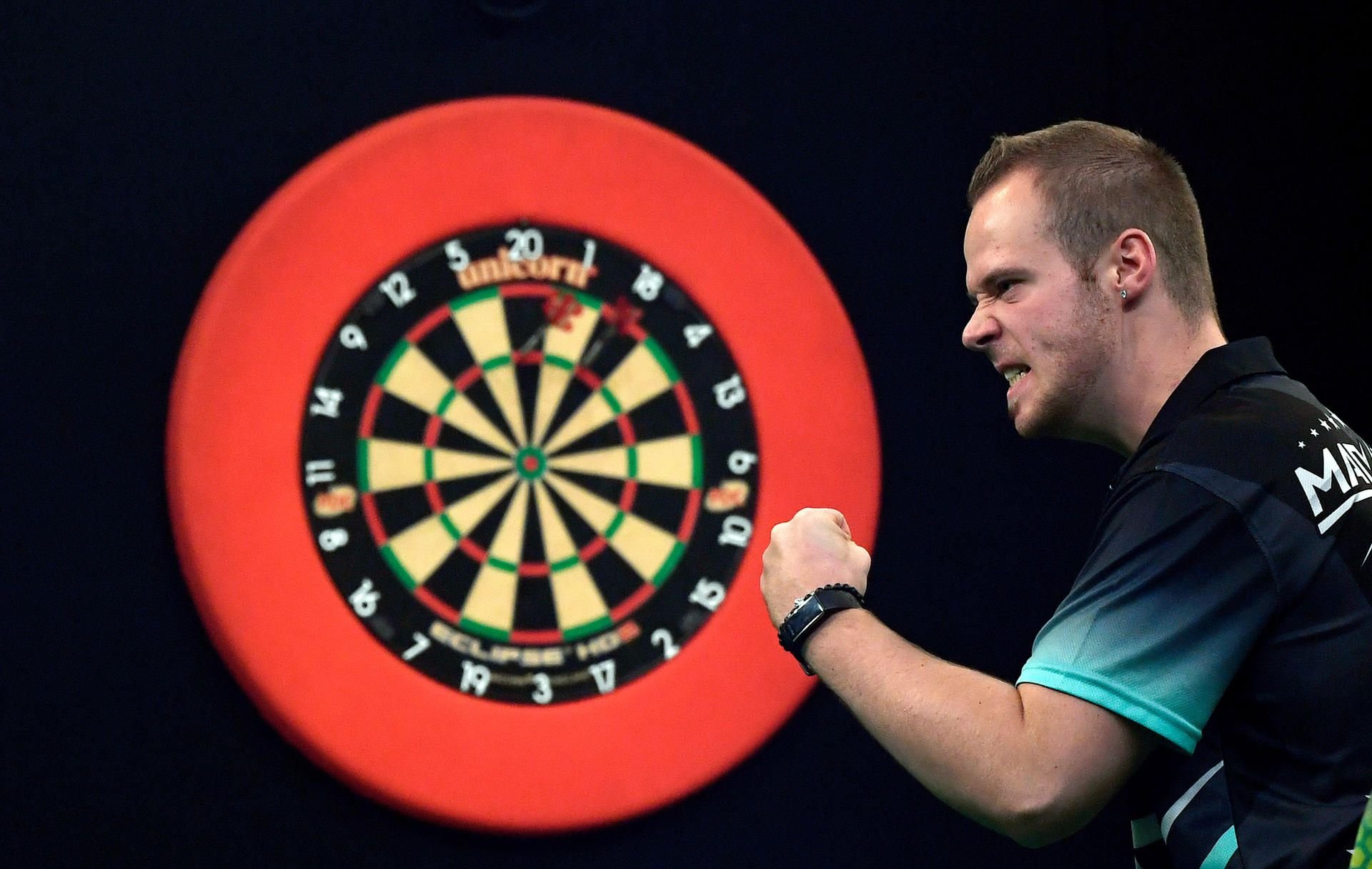 Max Hopp ist die Deutsche Hoffnung bei der Darts-WM.
