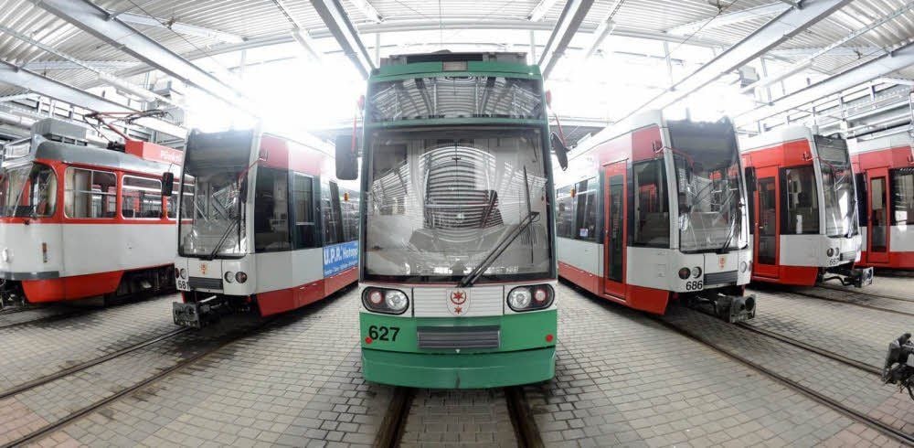 Die hallesche Havag hat in den vergangenen Jahren erheblich in ihr Straßenbahnnetz und neue Fahrzeuge investiert.
