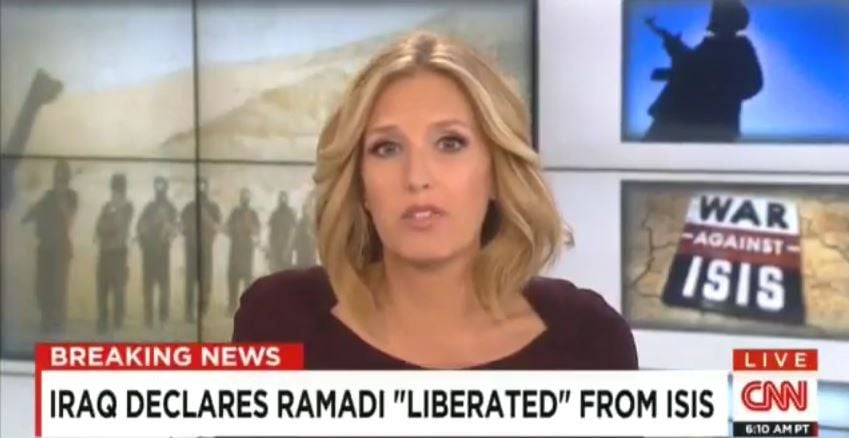 CNN-Moderatorin Poppy Harlow wird während Sendung bewusstlos.