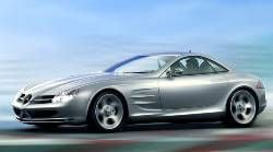 Der für 2003 avisierte Supersportwagen SLR von