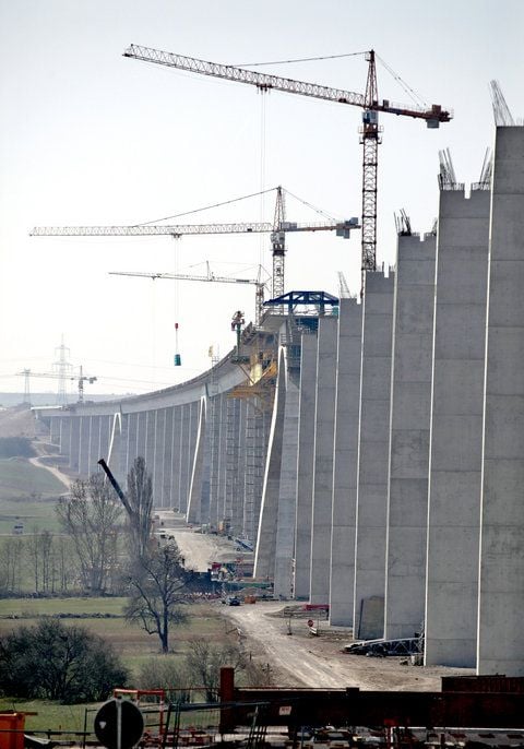 Die Inbetriebnahme des Gesamtprojektes ist für 2017 vorgesehen. (FOTO: DPA)