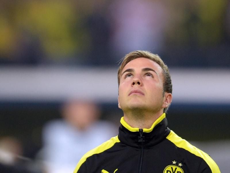 Mario Götze kann im Champions-League-Finale nicht spielen.