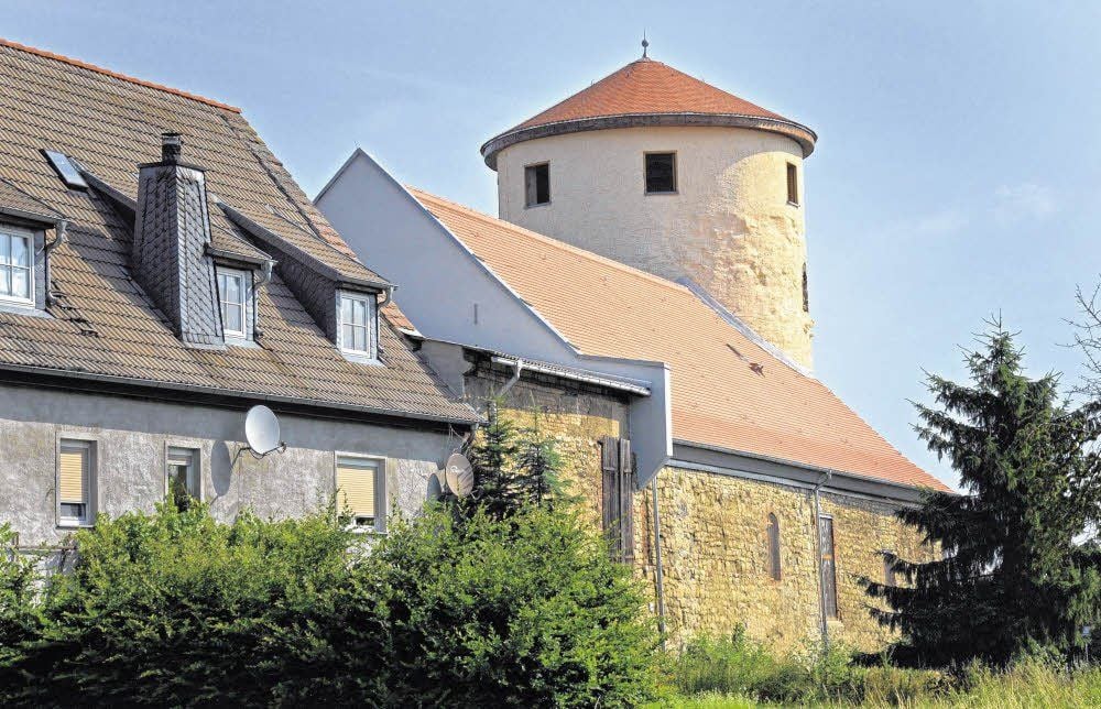 Die Burganlage in Freckleben bietet Bausubstanz aus romanischer und gotischer Zeit.