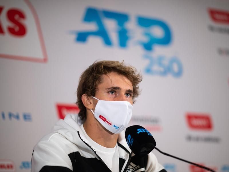 Ist bei den ATP Finals in London gefordert: Alexander Zverev. Foto: Jonas Güttler/dpa