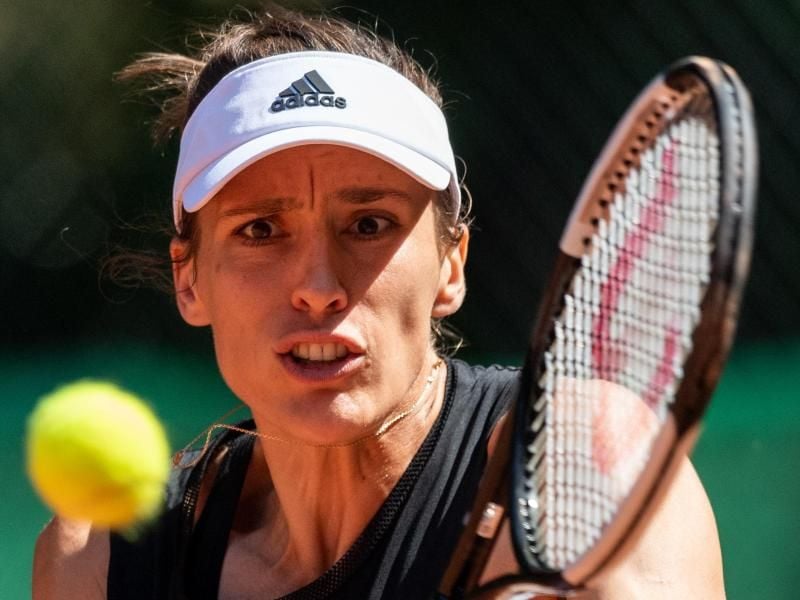 Andrea Petkovic bezwang die Chinesin Zhang Shuai mit 6:3, 6:4. Foto: Robert Michael