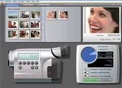 Ergänzung zur Kamera: Mit „Pinnacle Studio 9“ können Hobbyfilmer Aufnahmefehler ausgleichen. (Foto: dpa)