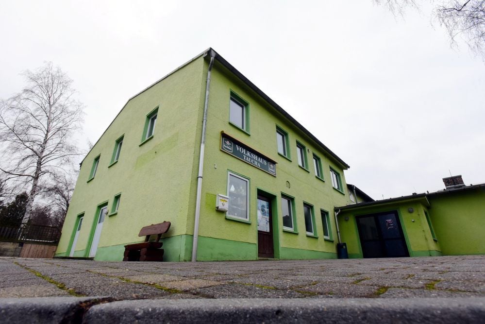 ..genauso wie das Volkshaus in Taucha.