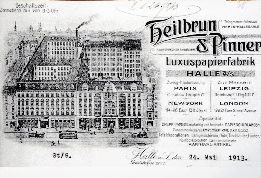 Werbung aus dem Jahr 1913