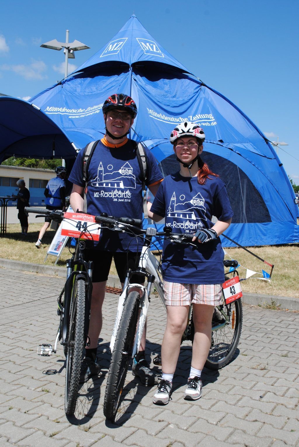 Janett und Christian Müller kehren von der Tour zurück.