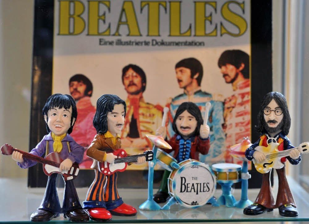 Im Beatles-Museum in Halle kann jeder zum Beatle werden