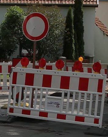 Straßensperrungen im Landkreis