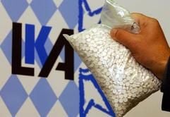 Ecstasy-Tabletten (Foto: dpa)