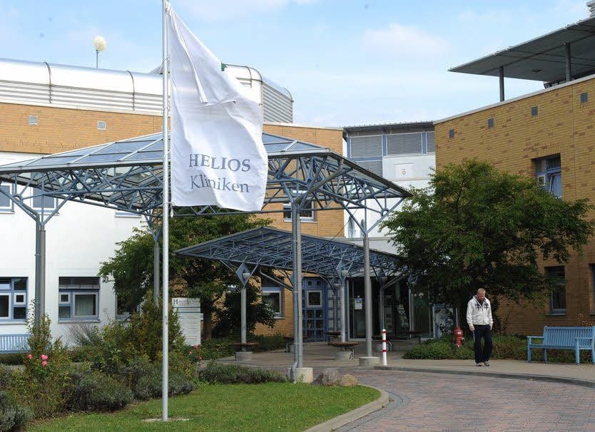 Die Helios-Klinik in Hettstedt.