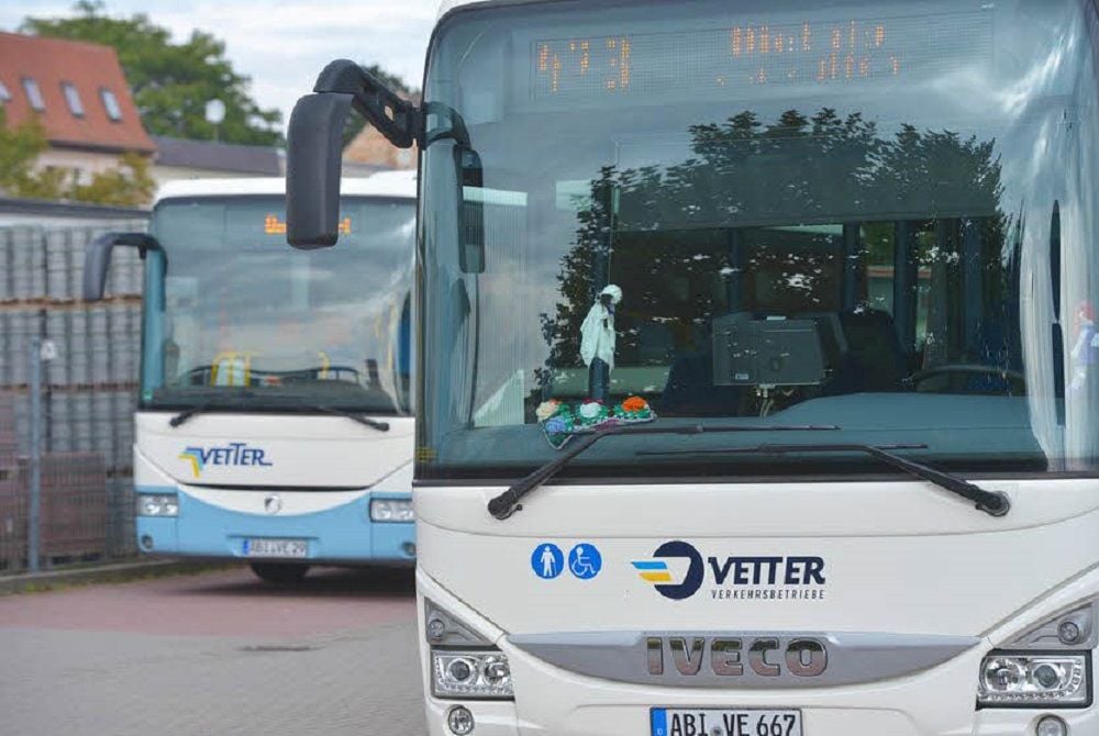 Vetter sichert den Busverkehr im Landkreis ab.