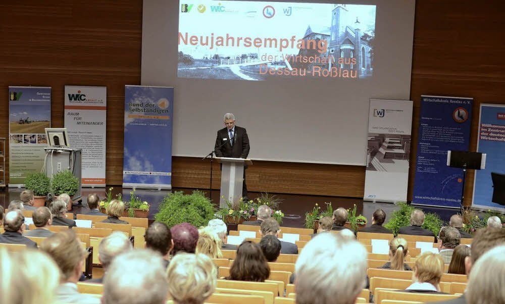Frank Mohs vom Bund der Selbständigen begrüßte als Gastgeber die Gäste.