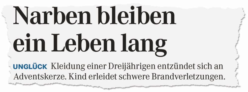 So berichtete die MZ am 6. Dezember.