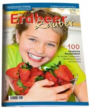 Jetzt als E-Book bei iTunes: Rezeptheft Nr. 12 „Erdbeerzauber“