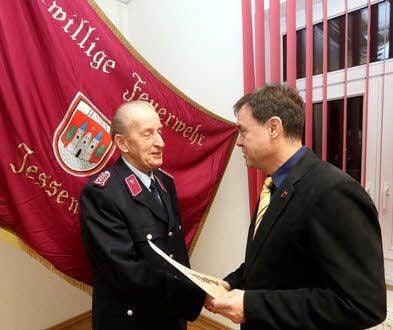 Bereits 60 Jahre ist Rudolf Schmidt dabei.