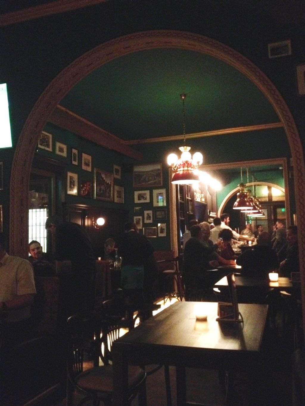 Der Irish Pub in der August-Bebel-Straße.