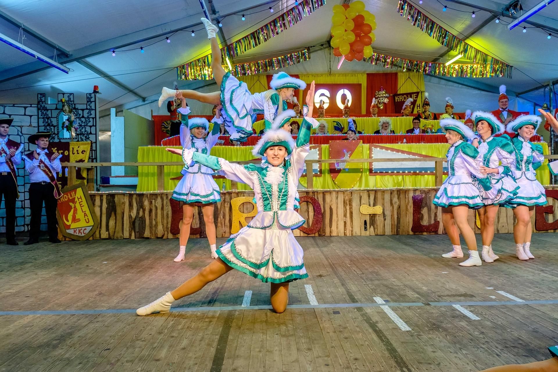 Große Nacht der Gardefunken des Kropstädter Karnevalsvereins.