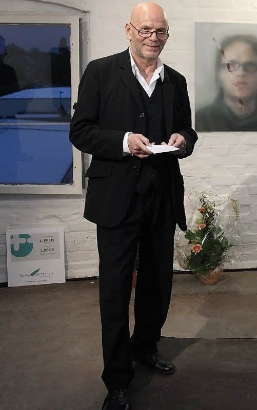 Interview mit Gerhard Lambrecht: Interview mit Gerhard Lambrecht: Heise-Kunstpreis soll Farbe in die Stadt bringen