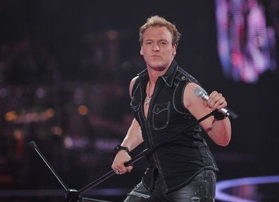 Der Kandidat Helmut Orosz tritt in der TV-Show «Deutschland sucht den Superstar» (DSDS) in Köln auf. (FOTO: DPA)