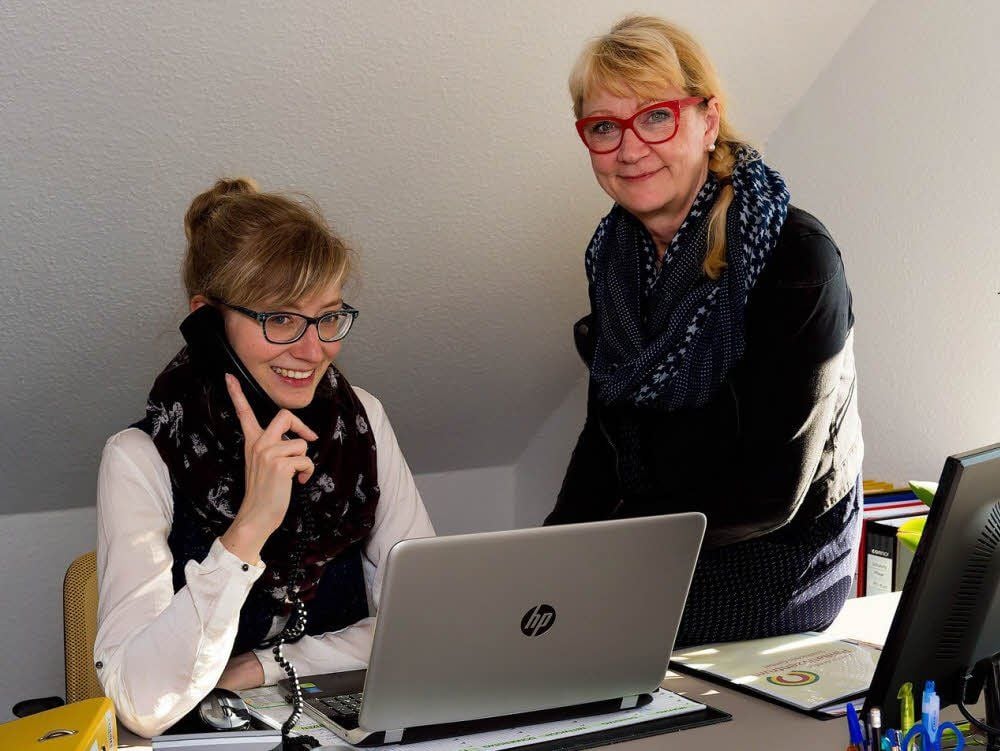 Elisabeth Wölbling (rechts) und Franziska John
