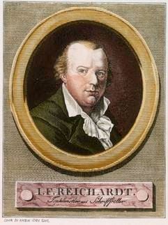 Johann Friedrich Reichardt. (Foto: MZ-Archiv)