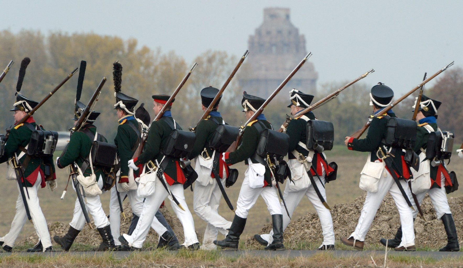 Am Sonntag wollen rund 6.000 Uniformierte aus aller Welt die Schlacht vor den Toren von Leipzig nachstellen.