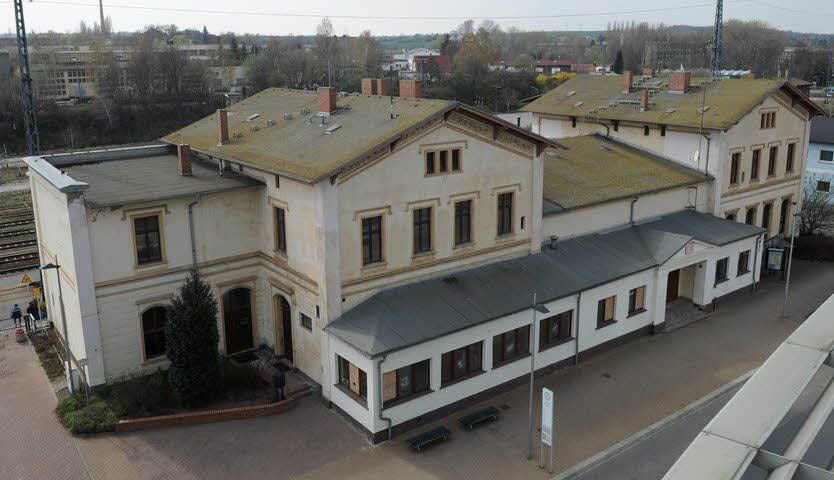 Der Eisleber Bahnhof