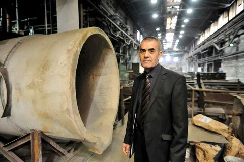 Der aus dem Iran stammende Unternehmer Jamshid Yektai will in Dessau große Getriebeteile für den Berg- und Schiffbau produzieren. (FOTO: LUTZ SEBASTIAN)