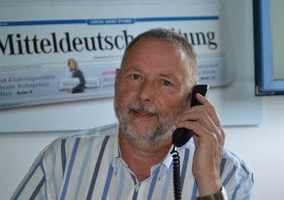 Eberhard Rein, Berufsberater bei der Agentur für Arbeit Halle