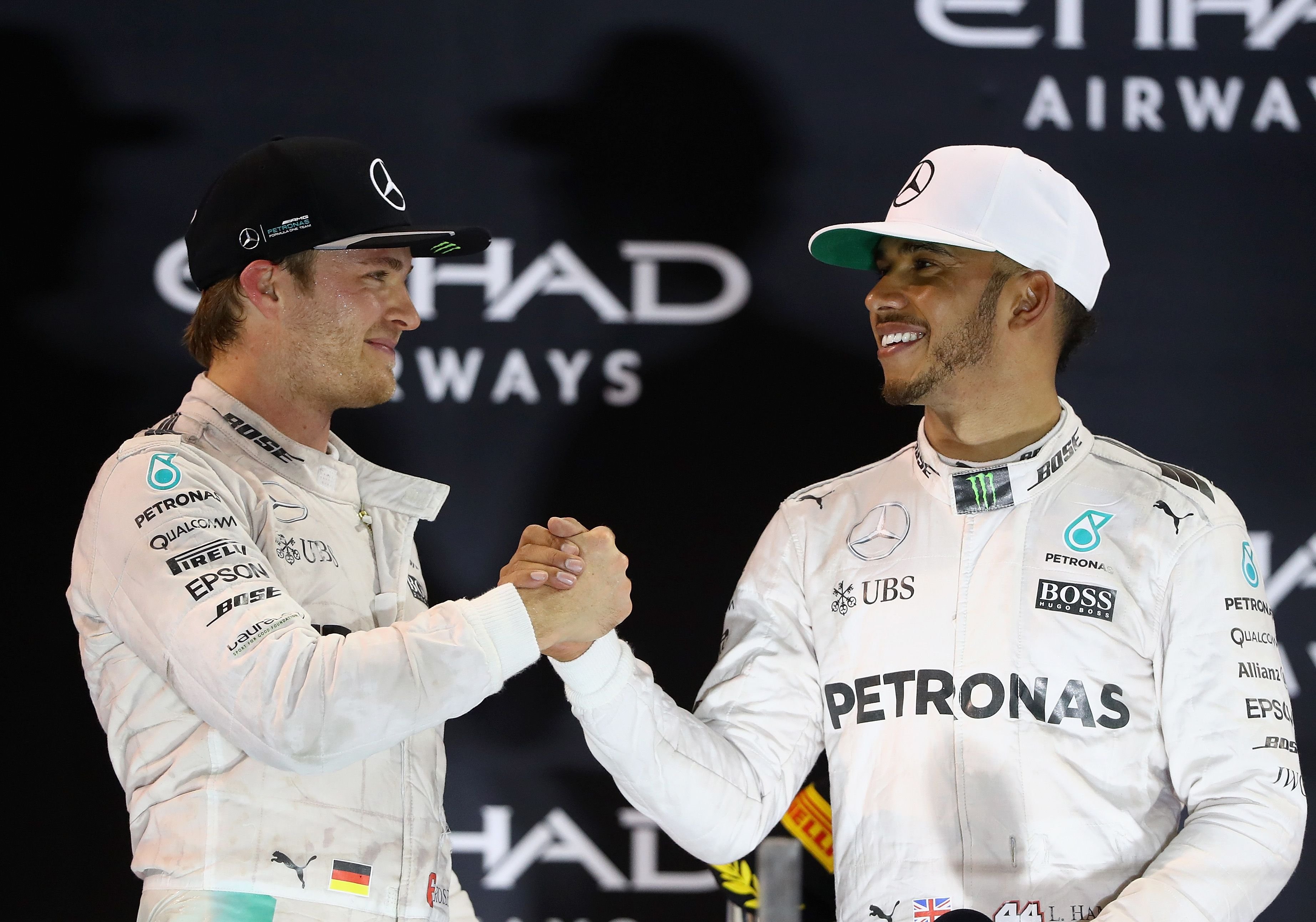 Nico Rosberg und Lewis Hamilton (r.) kennen sich schon seit Ewigkeiten.