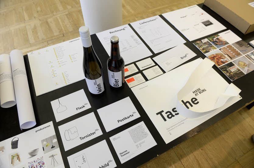 Die Burg-Shop-Artikel „Made in Burg“ gehörten zu den Siegerprojekten.