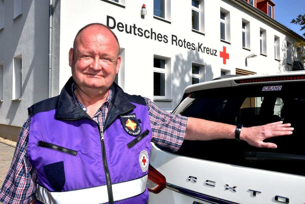 Holger Schramm ist Notfallbegleiter beim DRK.