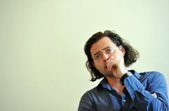Der künftige Intendant des Schauspiels Leipzig, Sebastian Hartmann. Der 1968 in Leipzig geborene Regisseur übernimmt 2008/09 die Intendanz von Wolfgang Engel, der 65 Jahre alt wird und die Bühne nach 13-jähriger Intendanz verlässt. (Foto: dpa)