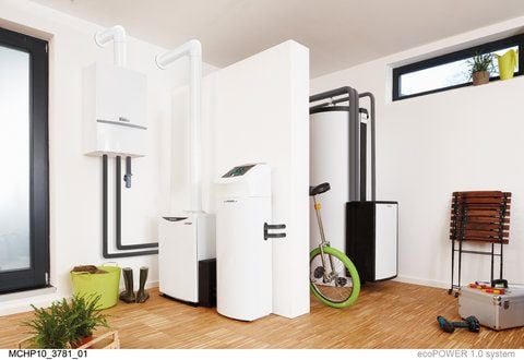 Kompakte Bauweise (FOTO: HONDA/VAILLANT)