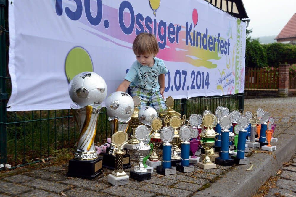 Am ersten Wochenende dreht sich in Ossig alles um den Sport und den Kampf um die Pokale.