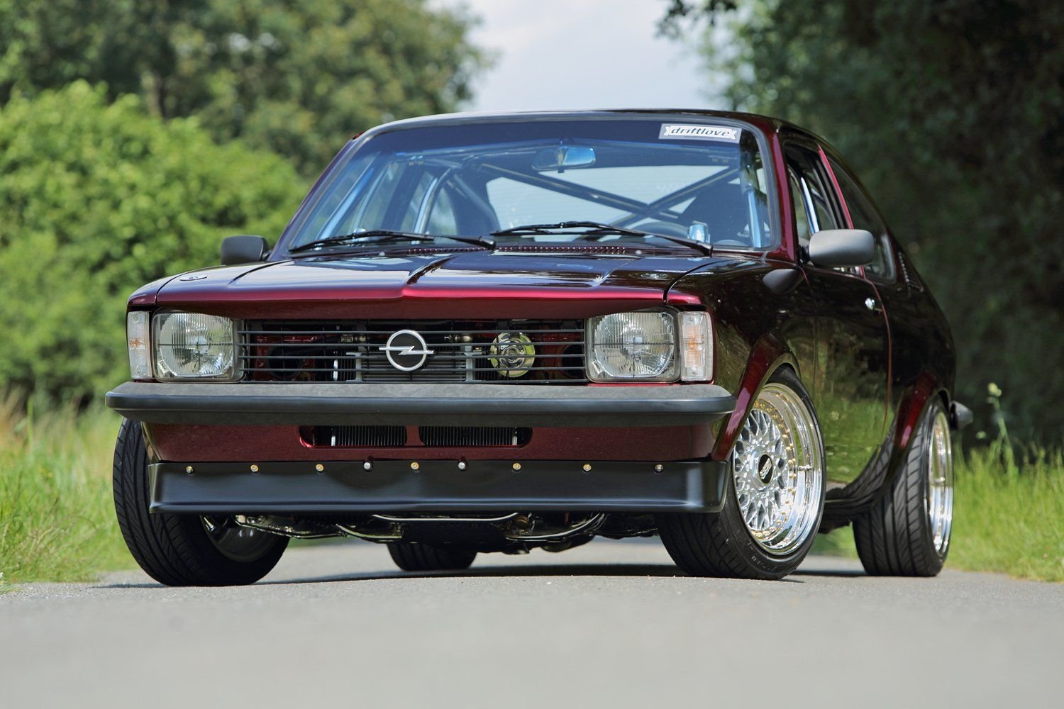 Uwe Wolfs Opel Kadett C Coupé ist ein weiterer Finalist des Tuning-Wettbewerbs.