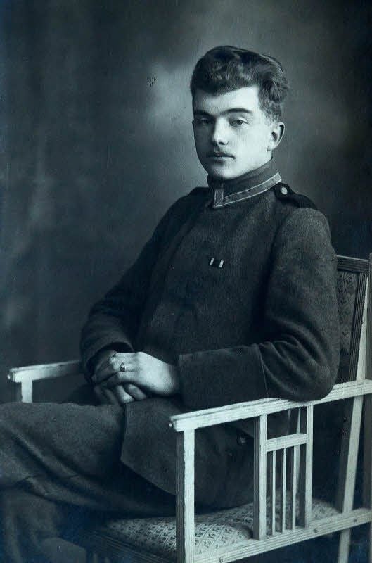Martin Krügers Vater war Soldat im Ersten Weltkrieg.