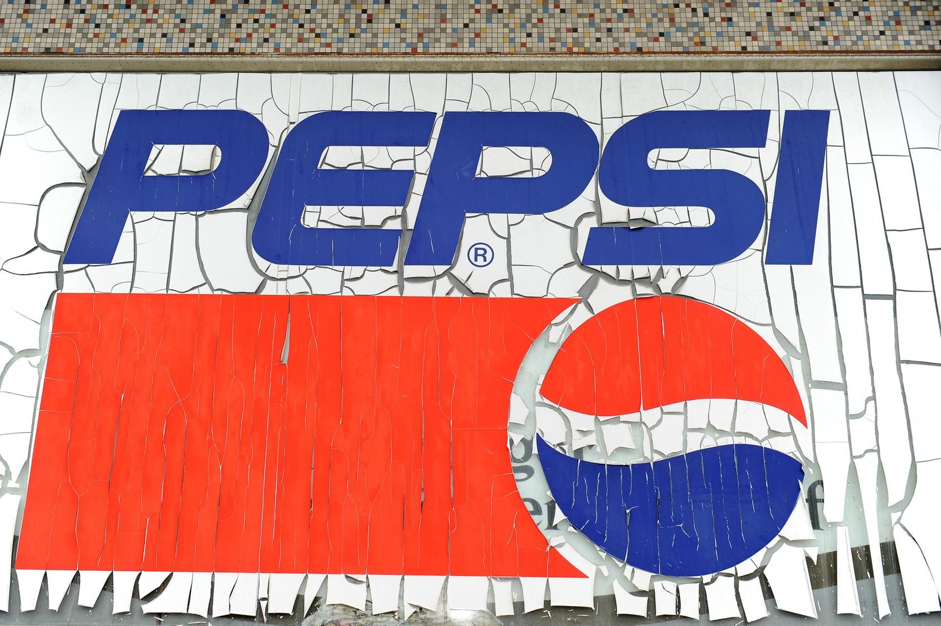Das Logo der Pepsi-Marke.