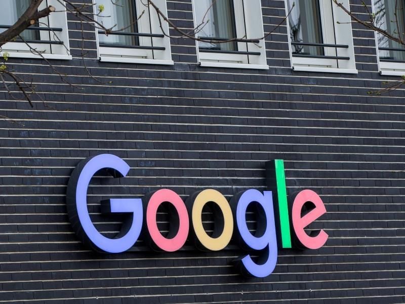 Blick auf das Gebäude des Google-Entwicklungszentrums in München. Foto: Marc Müller/dpa