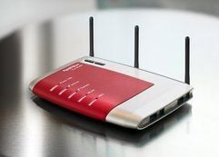 Private Funkstation: So ein Router ist im WLAN die Schnittstelle zwischen Computer und Internet. (Foto: dpa)