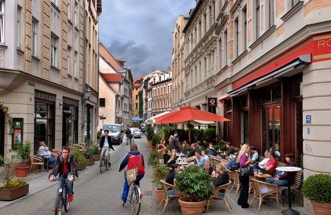 Blick in die Kleine Ulrichstraße.