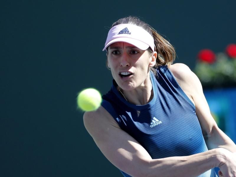 Das Auftaktspiel von Andrea Petkovic in Miami ist aufgrund von Regenfällen verschoben worden. Foto: Ringo Chiu/ZUMA Wire